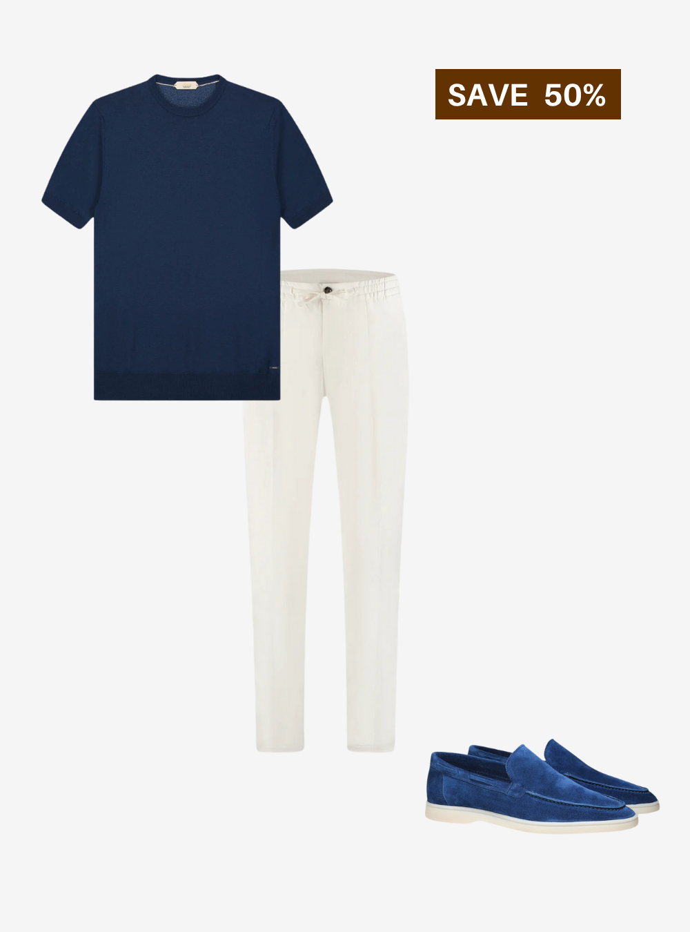 Old Money Official – Blue T-Shirt Combo - 3 Pieces