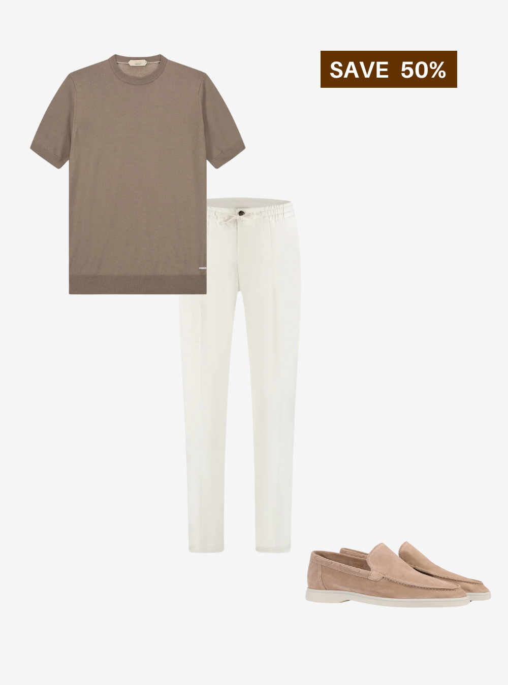 Old Money Official – Caramel T-Shirt Combo - 3 Pieces